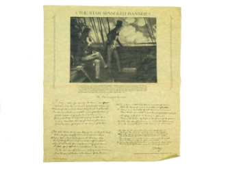 Star Spangled Banner 1814 Parchment 
