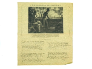 Star Spangled Banner 1814 Parchment 
