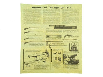 Weapons of the War of 1812 Parchment 