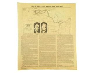 Lewis & Clark Expedition 1804-1806 Parchment 
