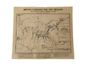 British Campaign for New Orleans Parchment 