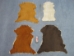 Spanish Sheepskin Shearling: #3: Assorted Color - 1232-103-AS (Y2DRB)