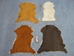 Spanish Sheepskin Shearling: #3: Assorted Color - 1232-103-AS (L22)