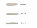 Bone Hairpipe: Regular: 1.5" (100/box) - 125-1.5-RG (Y2KC13)