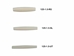 Bone Hairpipe: Regular: 1.5" (100/box) - 125-1.5-RG (A3)