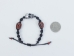 Metal & Wood Skull Bracelet - 1256-20 (Y1JC02)