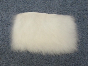 Rabbit Craft Piece: 5x10cm: White 