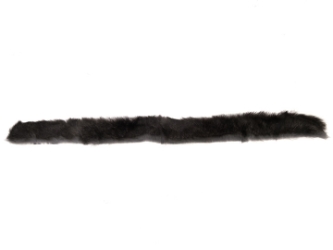 Rabbit Craft Piece: 5x80cm: Natural Black 