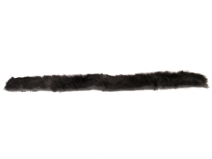 Rabbit Craft Piece: 5x80cm: Natural Black 