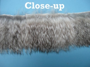 Rabbit Craft Piece: 5x80cm: Chinchilla 