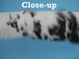 Rabbit Craft Piece: 5x80cm: Spotted 