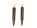 Bullet Earrings: 223CAL Nickel - 1261-10-9648 (Y2KC17)