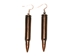 Bullet Earrings: 223CAL Nickel - 1261-10-9648 (Y2K)