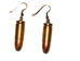 Bullet Earrings: 9MM Brass - 1261-10-9651 (Y2K)