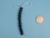 Big-Hole Pearl 3" Strand: AAA-: Black:  8mm - 1262-025BK (Y1KC03)