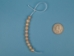 Big-Hole Pearl 3" Strand: AAA-: Pink: 8mm - 1262-025PK (Y1KC03)