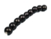 Big-Hole Pearl 3" Strand: AAA-: Black: 10mm - 1262-027BK (Y1KC03)