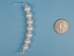 Big-Hole Pearl 3" Strand: AAA-: White: 11mm - 1262-028WH (Y1KC06)