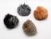 Natural Czech Rabbit Fur Pompom - 1267-RZNAMD (Y1JRC)
