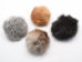 Natural Czech Rabbit Fur Pompom - 1267-RZNAMD (Y1JRC)