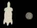 Turtle Bone Pendant with Hole: Big - 128-110B (Y2IC07)
