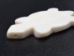 Turtle Bone Pendant with Hole: Big - 128-110B (Y2IC07)