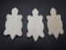Turtle Bone Pendant with Hole: Small - 128-110S (Y2I)