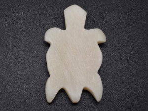 Montreal Turtle Bone Pendant with Hole bone pendants