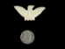 Eagle Bone Pendant With Hole: Small - 128-120S (Y1MC17)