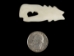Wolf Bone Pendant with Hole: Small - 128-130S (Y2KC07)