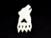 Wolf/Wolf Paw Bone Pendant with Hole: Medium - 128-131M (Unassigned)