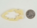 Arrowhead/Turtle Bone Pendant with Hole - 128-220M (Y1LC04)