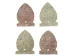 Soapstone Arrowhead With Hole - 128-250 (Y1IC03)