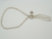 Guatemalan Beaded Necklace: Peyote Knot - 1281-N02-AS (Y2GC05)