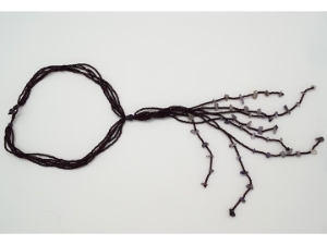 Guatemalan Beaded Necklace: Waterfall 