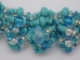 Beaded Necklace, Earrings, Bracelet Set: Ajcot Style - 1281-S02-AS (Y2KC10)