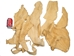 Commercial Brain-Tanned Elk Leather Scraps (lb) - 1302-20-SCRAP (K20)