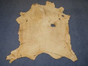 Commercial Brain-Tanned Buffalo Leather (sq ft) 