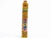 Carved Painted Wood Flute: 6"-8" - 1323-06-AS (Y3KRI)