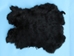 Dyed Spanish Garment Rabbit Skin: Black - 134-03BD (L23)
