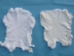 Spanish Garment Rabbit Skin: Bleached White - 134-03BW (Y3L)