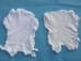 Spanish Garment Rabbit Skin: Bleached White - 134-03BW (Y3L)