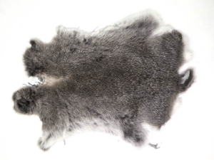 Spanish Garment Rabbit Skin: Chinchilla 