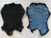 Sheared Garment Rabbit Skin: Black Dyed: 10mm - 134-03SBD10 (Y3L)