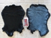 Sheared Garment Rabbit Skin: Black Dyed: 10mm - 134-03SBD10 (Y3L)