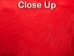Dyed Better Rabbit Skin: Fluorescent Red - 134-501 (Y2ERL)