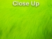 Dyed Better Rabbit Skin: Fluorescent Chartreuse - 134-509 (Y2ERL)