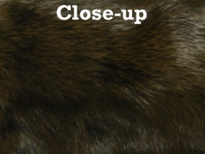 Dyed Better Rabbit Skin: Dark Olive 