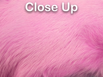 Dyed Better Rabbit Skin: Baby Pink 
