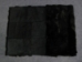 Long Hair Dyed #1 Rabbit Plate: Black - 140-1L-BK (Y2DRD)